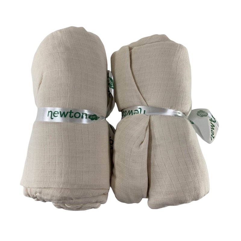 Newton 2 Pack Crib Sheets, Oatmeal