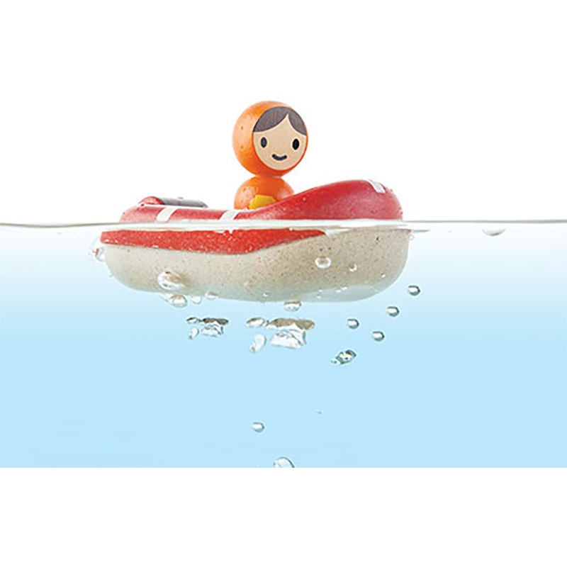 Plan Toys Coastguard Boat Bath Toy