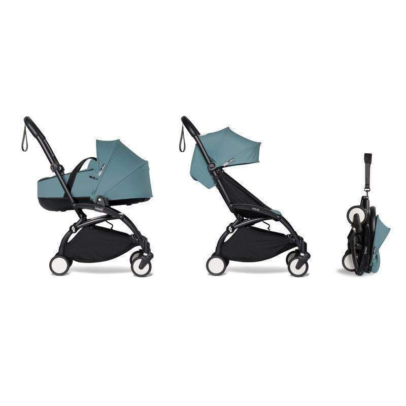 Stokke YOYO2 6+ Complete Stroller & Stokke YOYO Bassinet