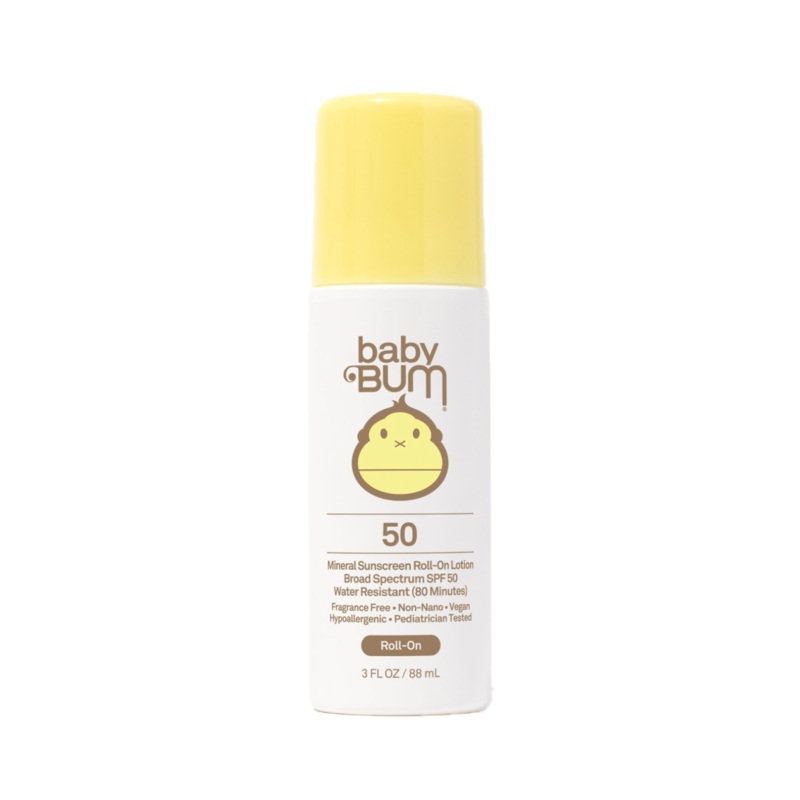 Sun Bum Baby Bum Mineral Sunscreen  Roll-On Lotion SPF 50