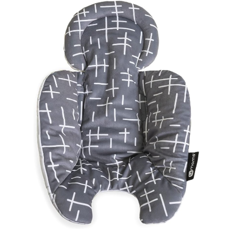4moms Reversible Newborn Insert (new), Grey Plush