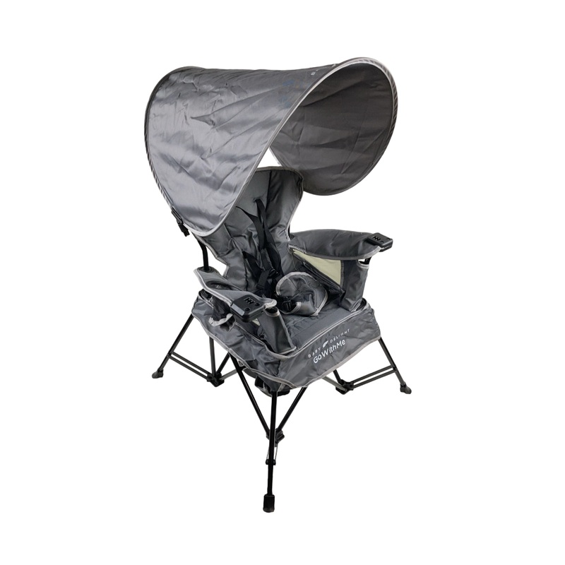 Baby Delight Go with Me Venture Deluxe Portable Chair, Grey