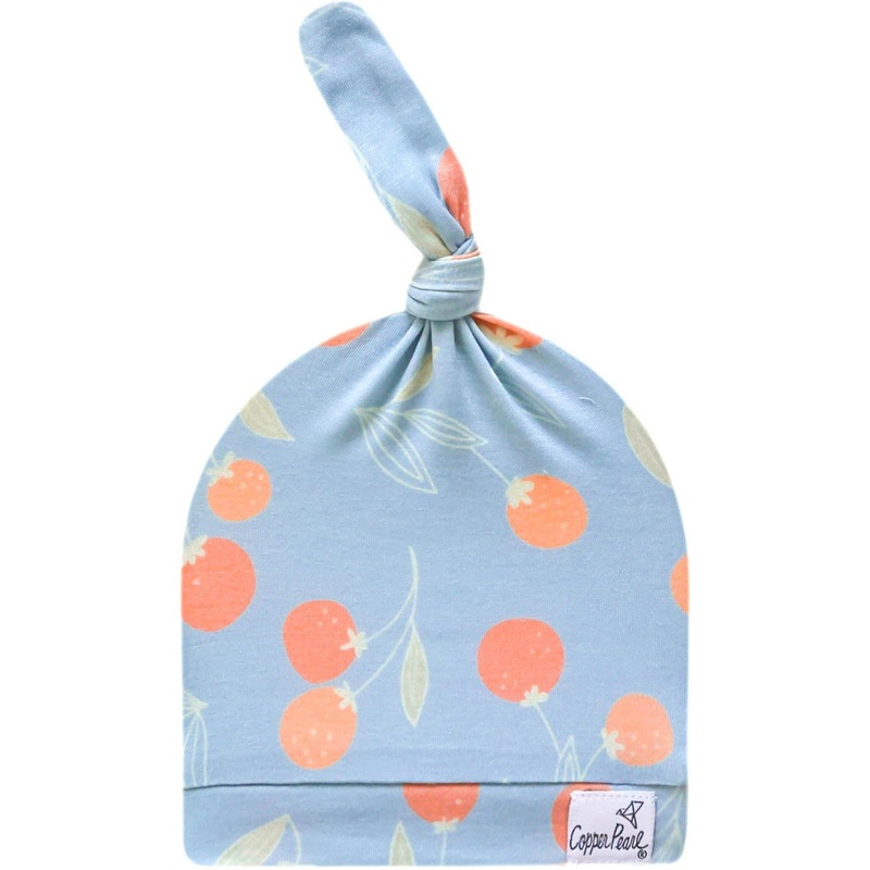 Copper Pearl Top Knot Hat | Clementine