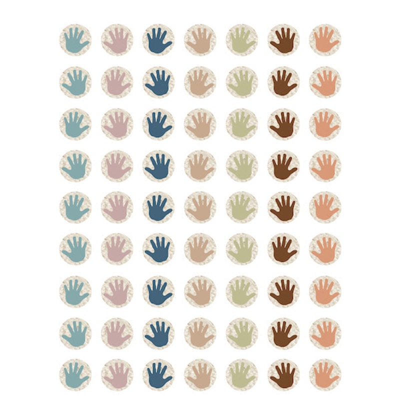 Everyone is Welcome Helping Hands Mini Stickers