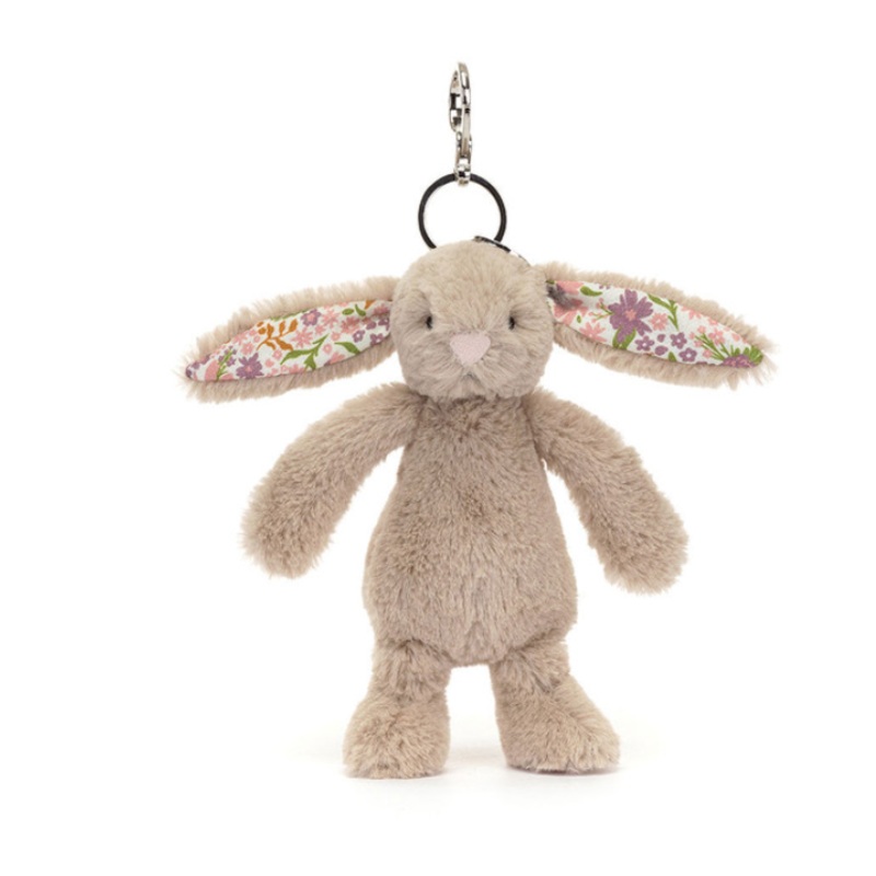 Jellycat Blossom Beige Bunny ‘Petal’ Bag Charm