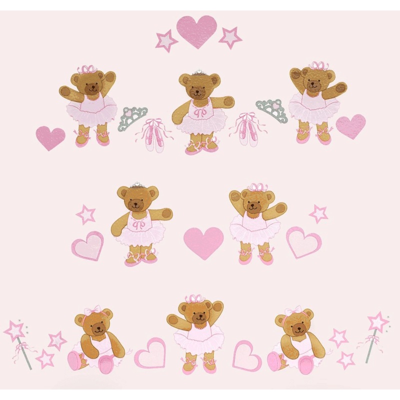 KidsLine Twirling Around Wall Decals