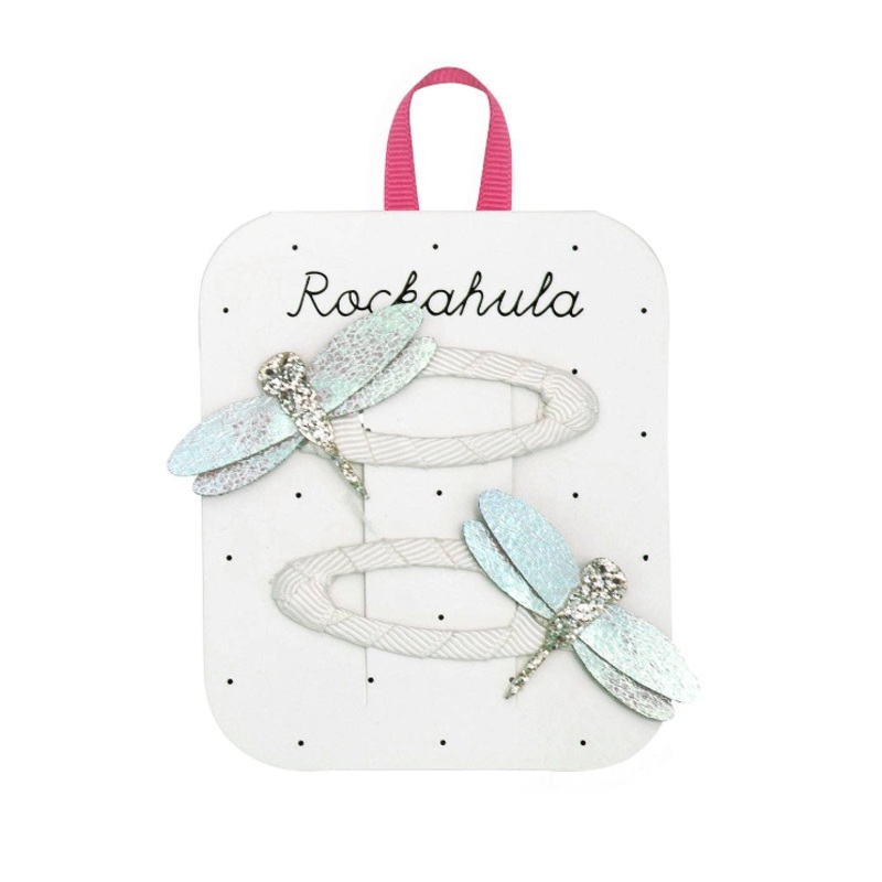 Shimmer Dragonfly Clips