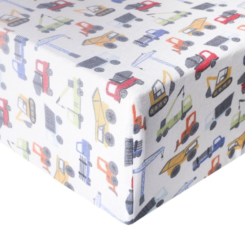 Copper Pearl Premium Knit Fitted Crib Sheet | Diesel