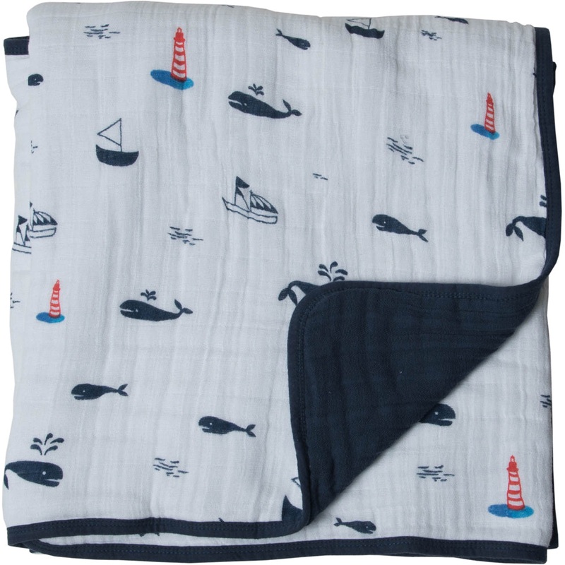 Little Unicorn Cotton Muslin Quilt – Nautical Harbor