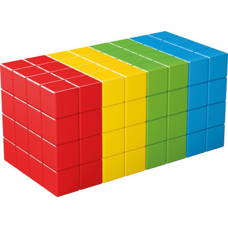Magicube Classroom Set Bulk Pack, Recycled, 128 Blocks