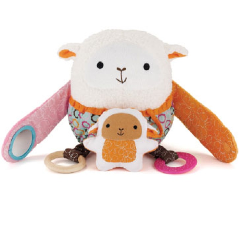 Skip Hop Hug & Hide Activity Toy – Lamb