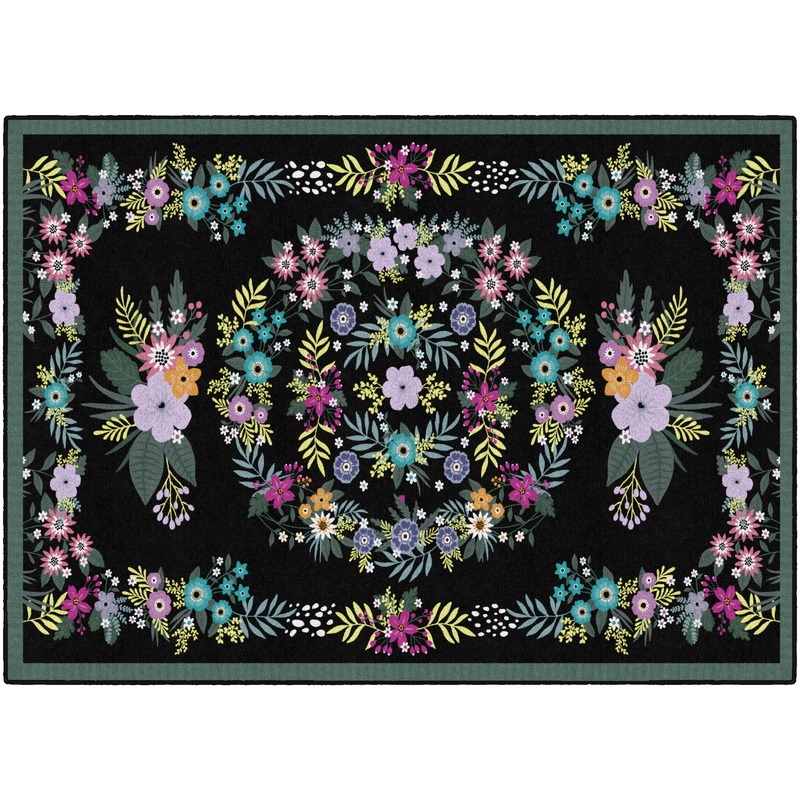 Vintage Floral Rug By Schoolgirl Style