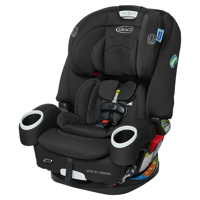 4Ever DLX SnugLock 4-in-1 Convertible Car Seat – Tomlin (See Description)