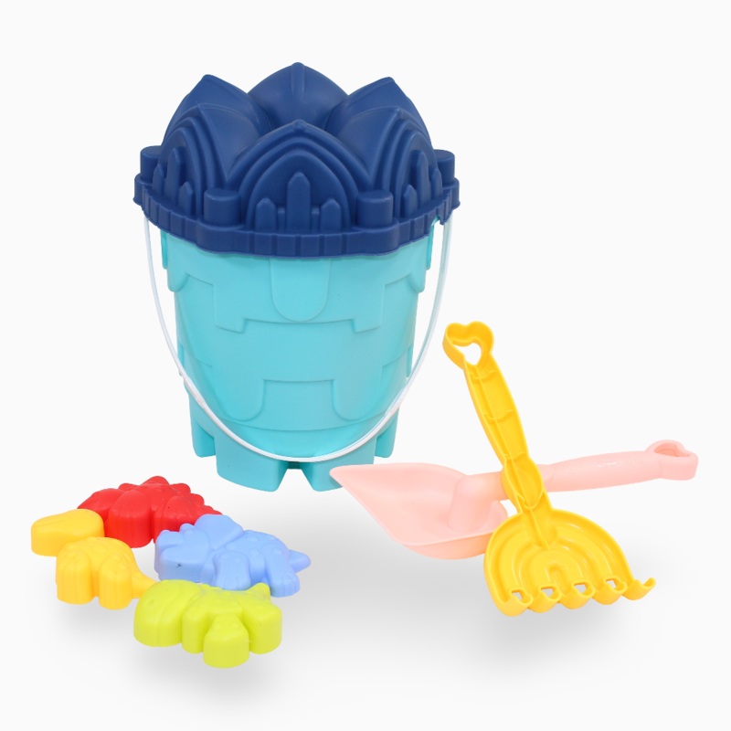 Beach Bucket Play Set  Outdoor Sand Toys for Kids