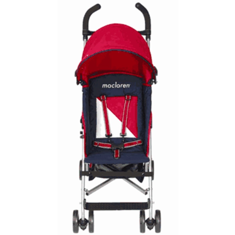 Maclaren Triumph Stroller in Red Flag Fabric 2006