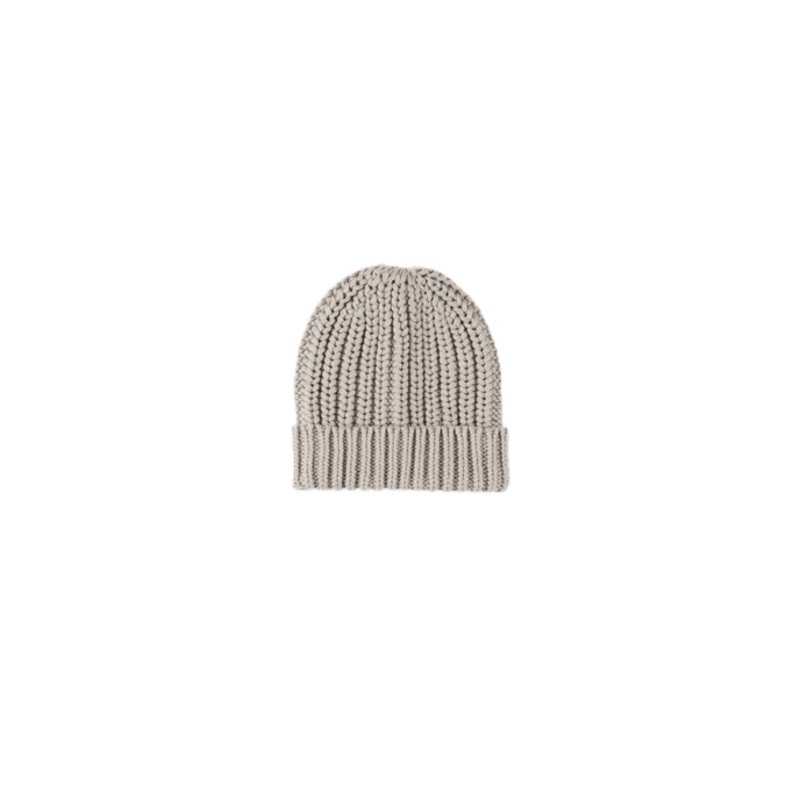 Quincy Mae Chunky Knit Beanie – Fog