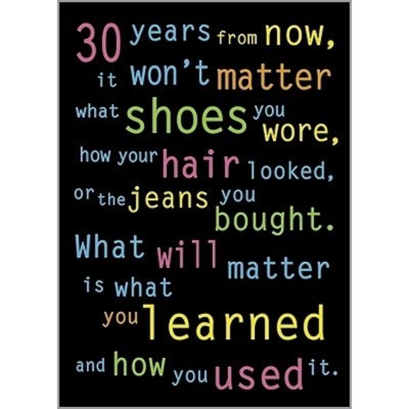 Argus Poster: 30 Years From Now