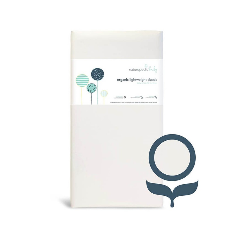 Classic Organic Cotton 2-Stage Lightweight Crib Mattress