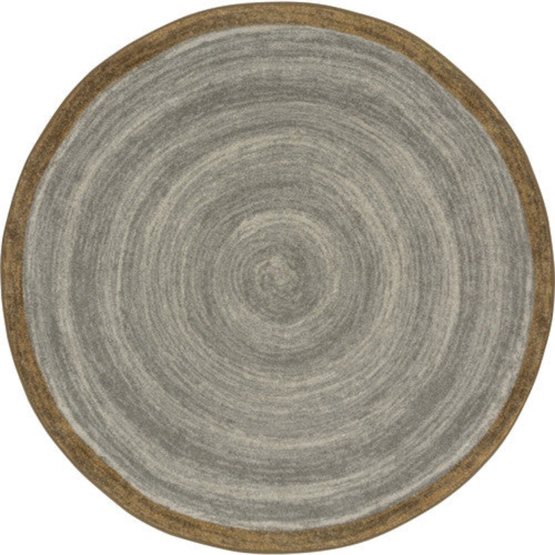 Feeling Natural Rug, 13’2″ Round, Stone