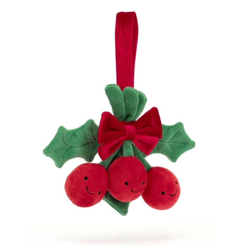 Jellycat Amuseables Red Holly, 5″