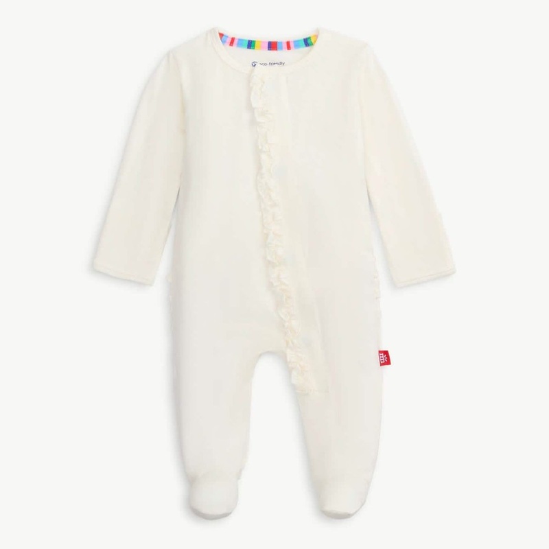 Magnetic Me Egret Modal Magnetic Parent Favorite Footie With Ruffles