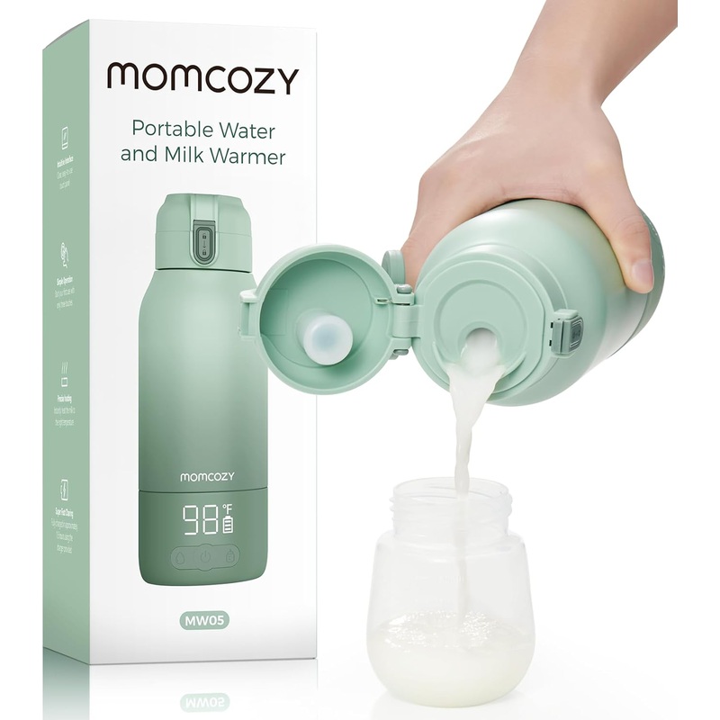 Momcozy Superfast Portable Breast Milk & Water Warmer for Travel