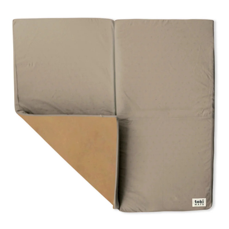Toki Kids Standard Padded Play Mat 40″ x 40″, Cloud Sandcastle