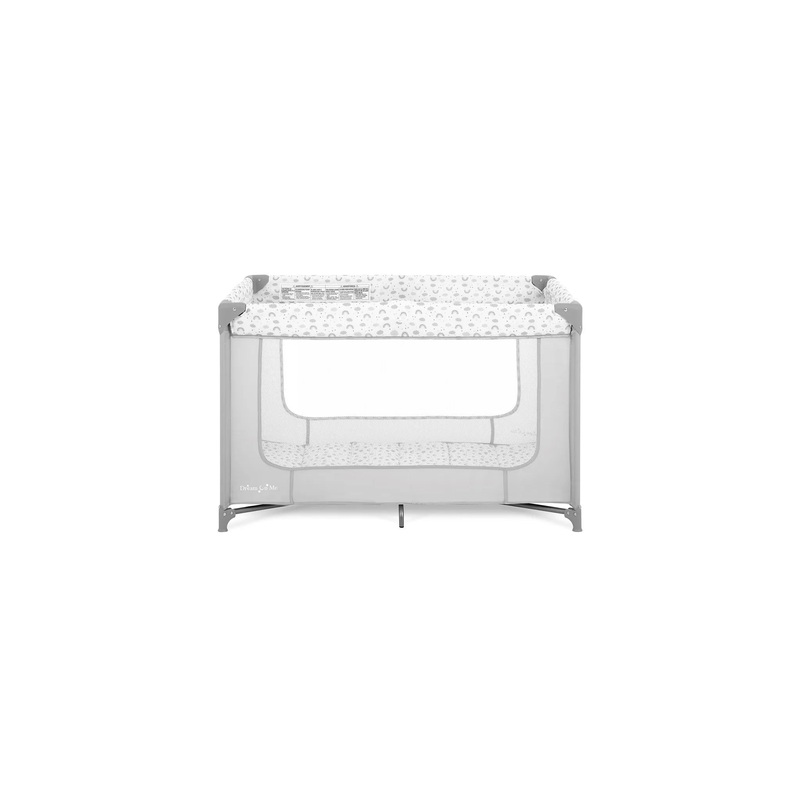 Zodiak Portable Playard in Cool Gray