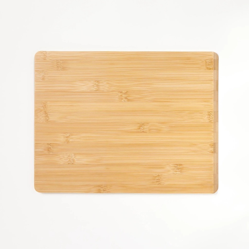 10″x13″ Reversible Bamboo Cutting Board Natural