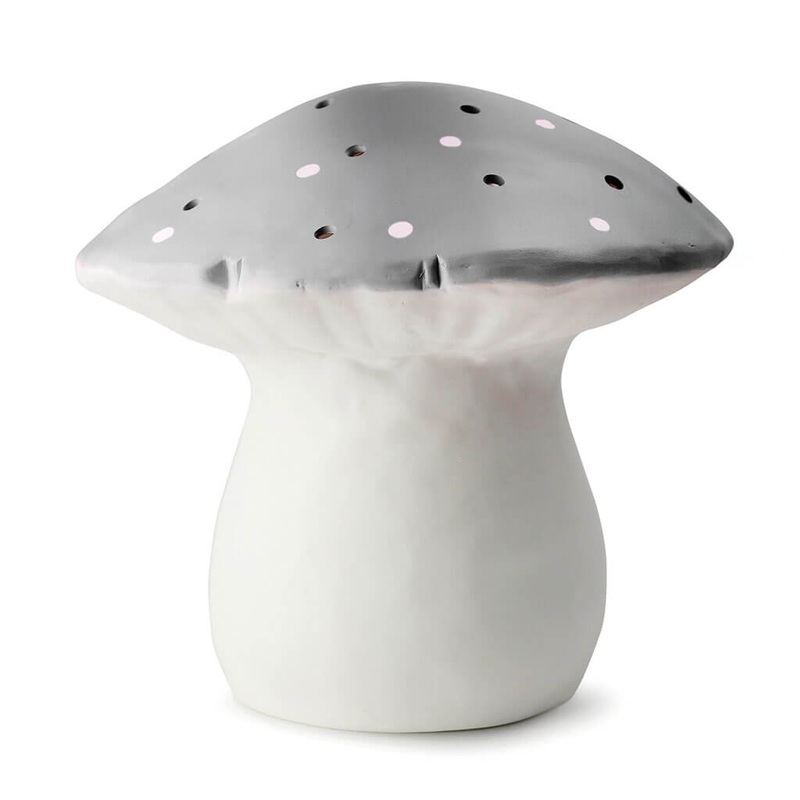 Large LED Lamp Mushroom Sliver