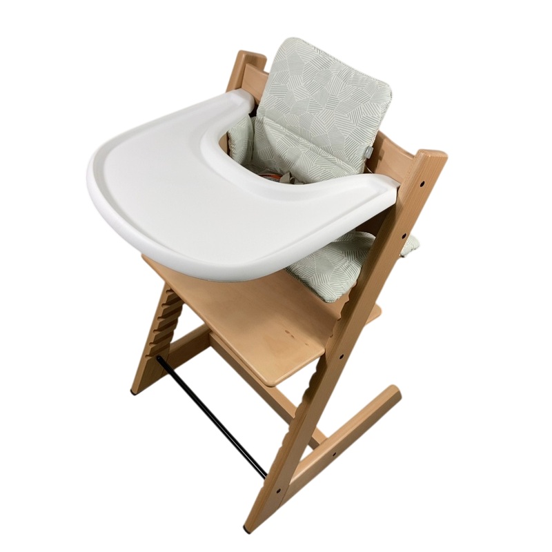 Stokke Tripp Trapp Complete High Chair, 2, Mosaic Green, Natural
