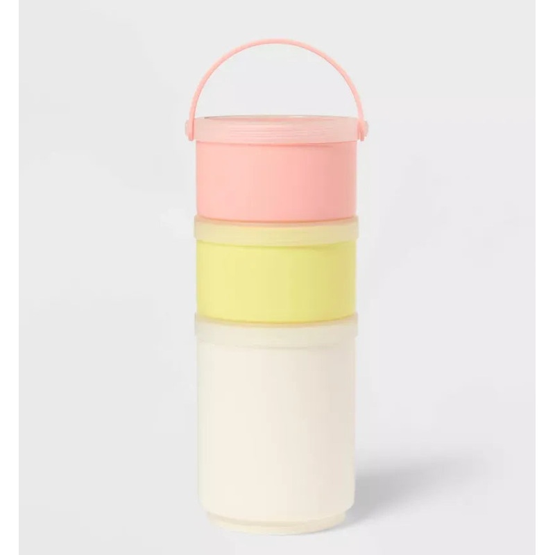 52oz Round Stackable Container Pink – Sun Squad