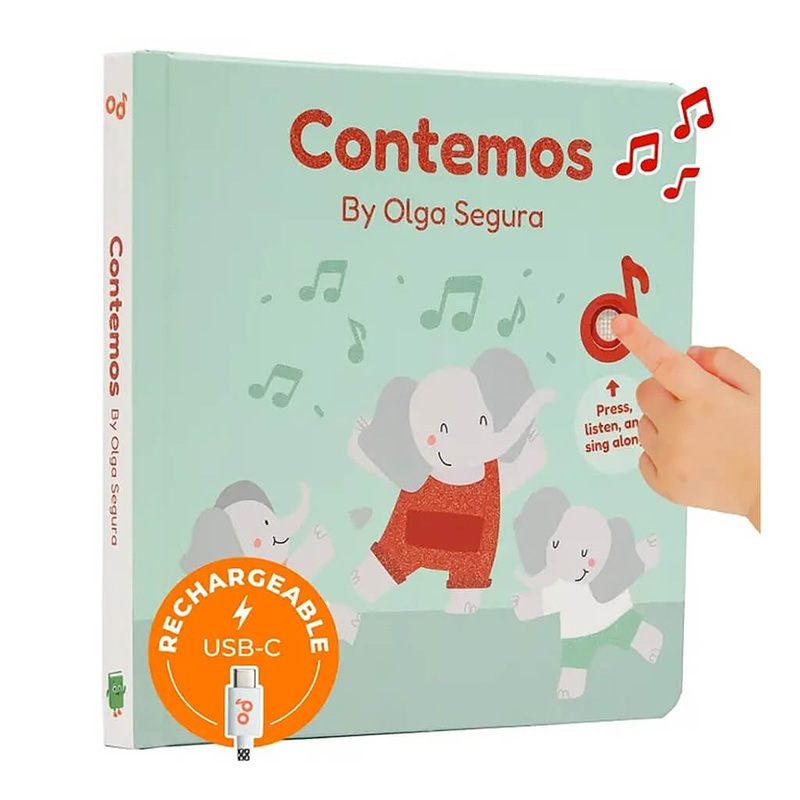 Cali’s Books Contemos – USB-C Rechargeable