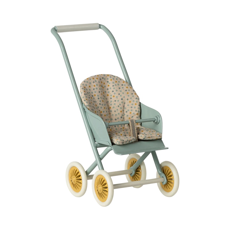 Maileg Stroller – Micro Mint