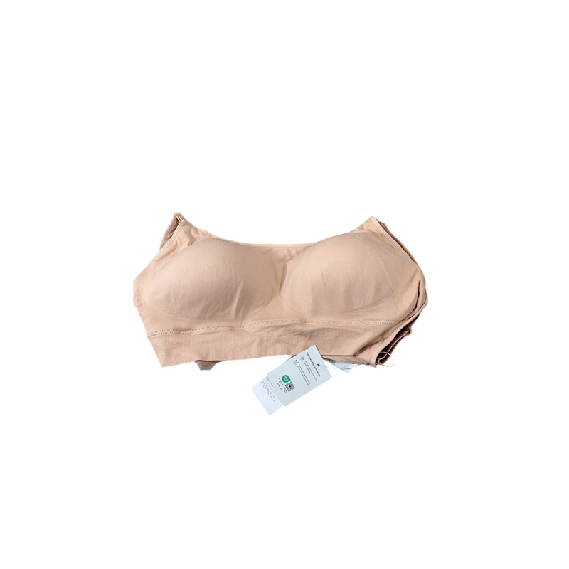 Momcozy All-in-One Super Flexible Pumping Bra, Oyster Pink, 3X-Large