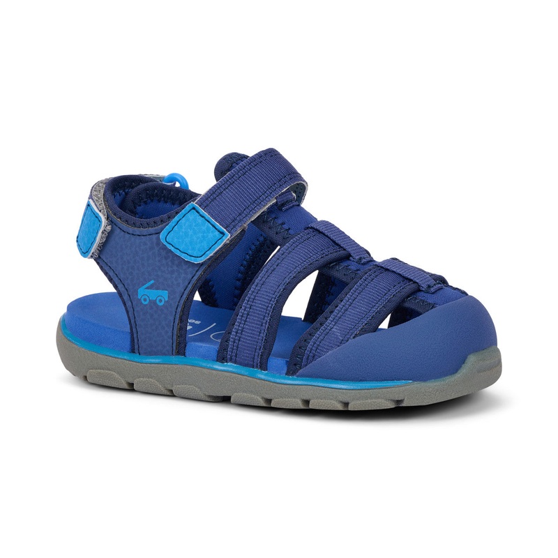 See Kai Run Wilder II Sandal – Navy