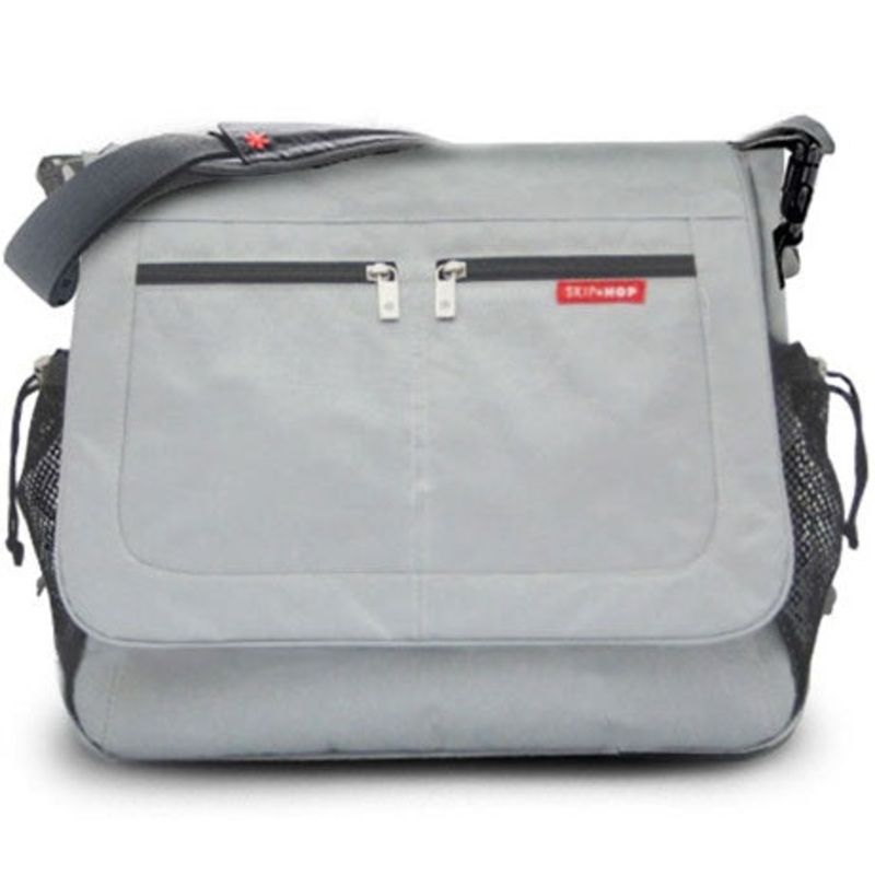 Skip Hop Via Messenger Diaper Bag – Platinum