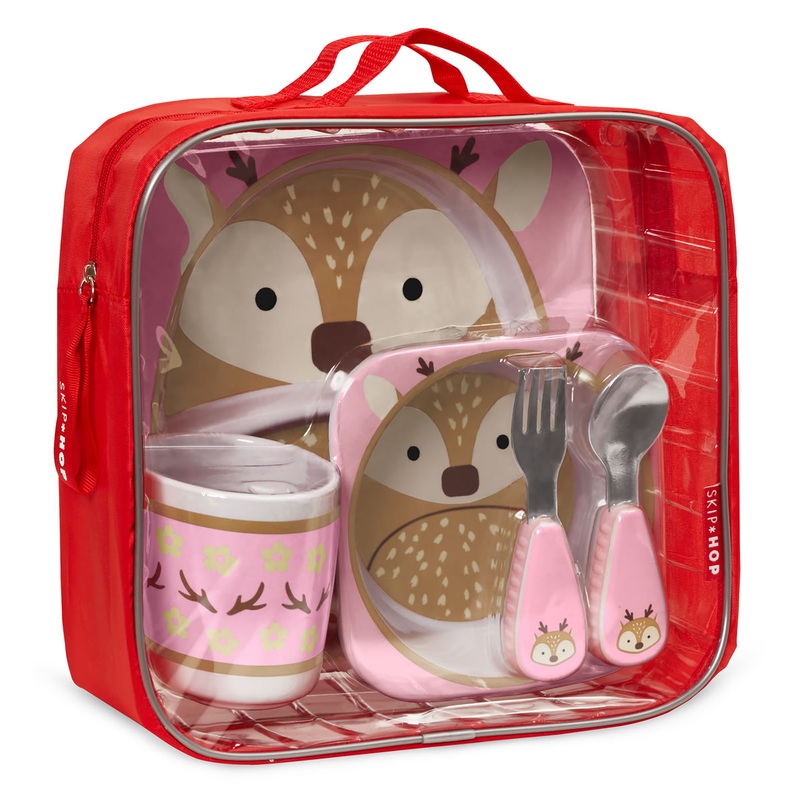 Skip Hop Winter Zoo Mealtime Set – Deer