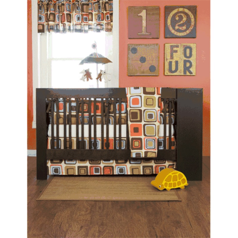 Sweet Potato Domain 4 Piece Crib Bedding Set