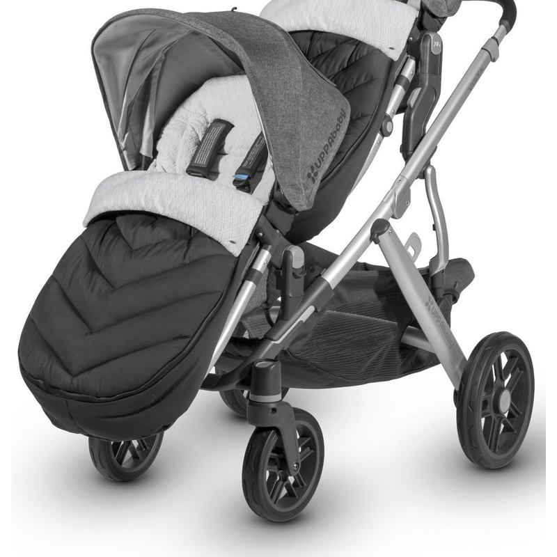 UPPAbaby Open Box RumbleSeat Cozy Ganoosh Footmuff – Jake (Black)