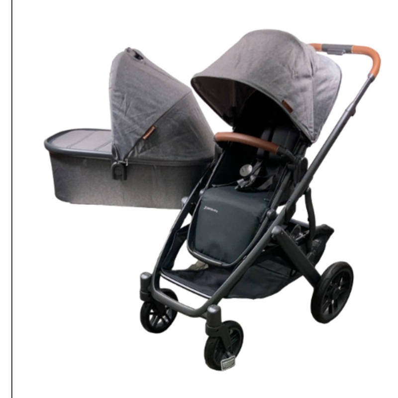 UPPAbaby VISTA V2 Stroller, 2024, Greyson (Charcoal Melange)