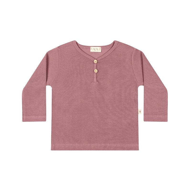 Button T-Shirt Long Sleeves – Hibisco