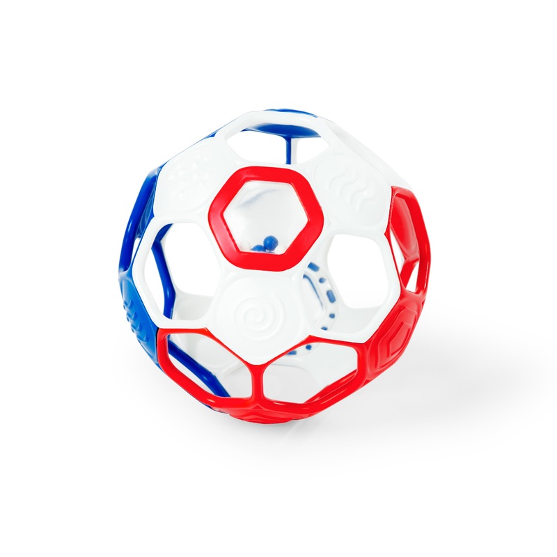 Grippin’ Goals Rattle Ball – Red, White & Blue