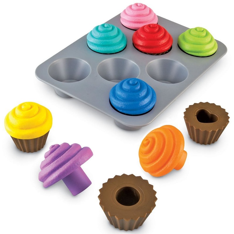 Learning Resources Smart Snacks Shape Sorting Cupcakes