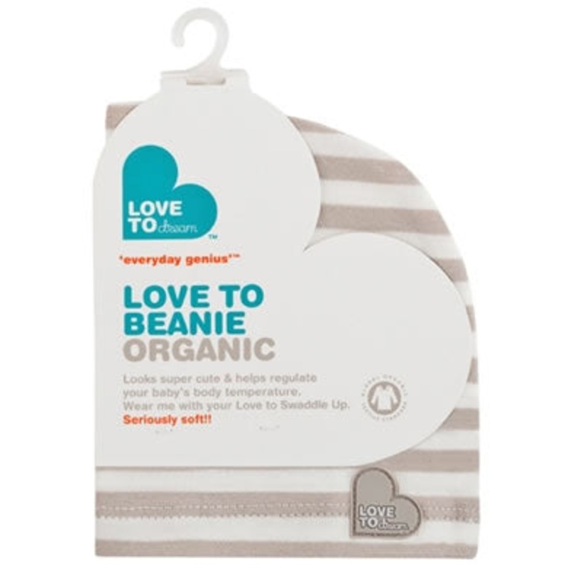 Love To Dream Beanie, Organic – Taupe