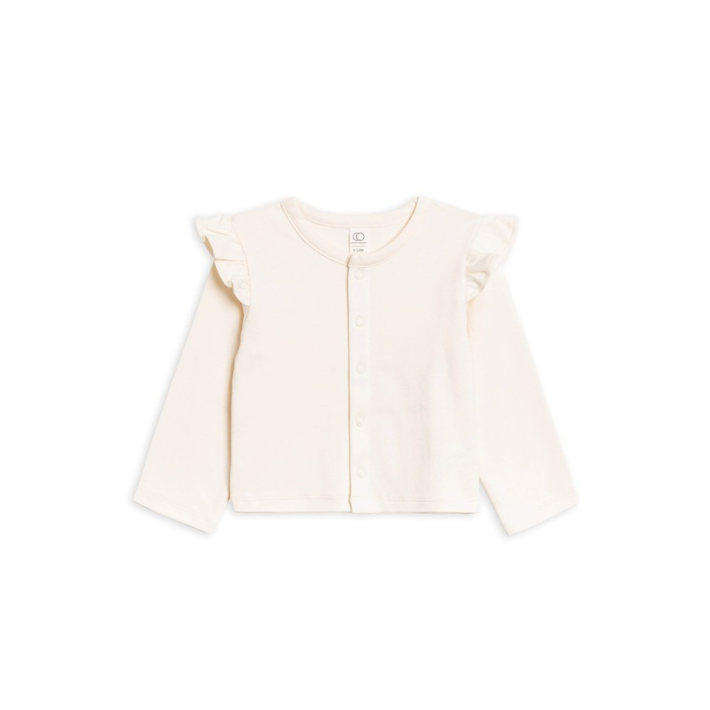 Organic Hazel Cardigan – Ivory