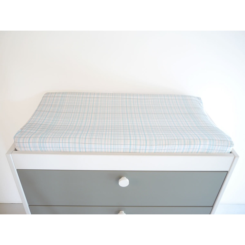 Spot On Square Hashtag Changing Pad Cover – Blue