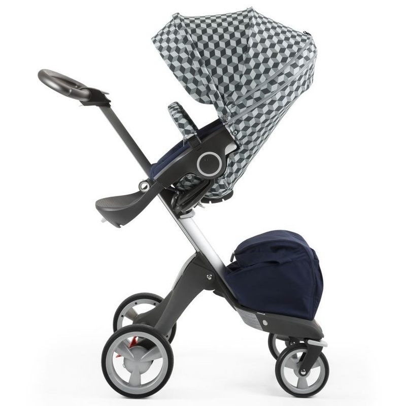 Stokke Stroller Seat Style Kit – Grey Cube