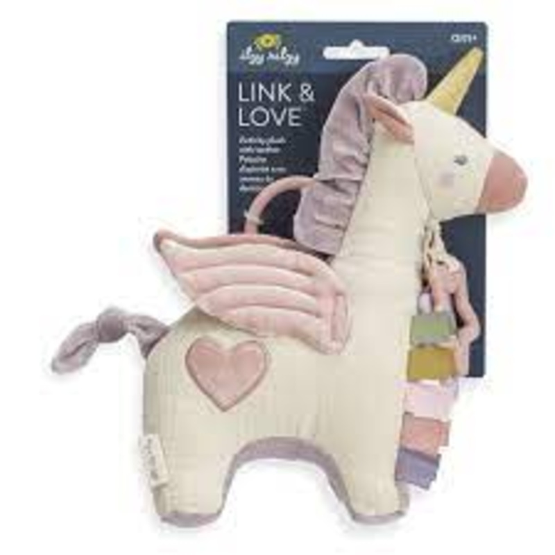 Bitzy Bespoke Link & Love Teething Activity Toy Pegasus