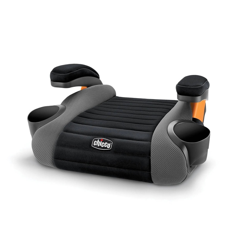 Chicco GoFit Backless Booster Car Seat | Grey Shark